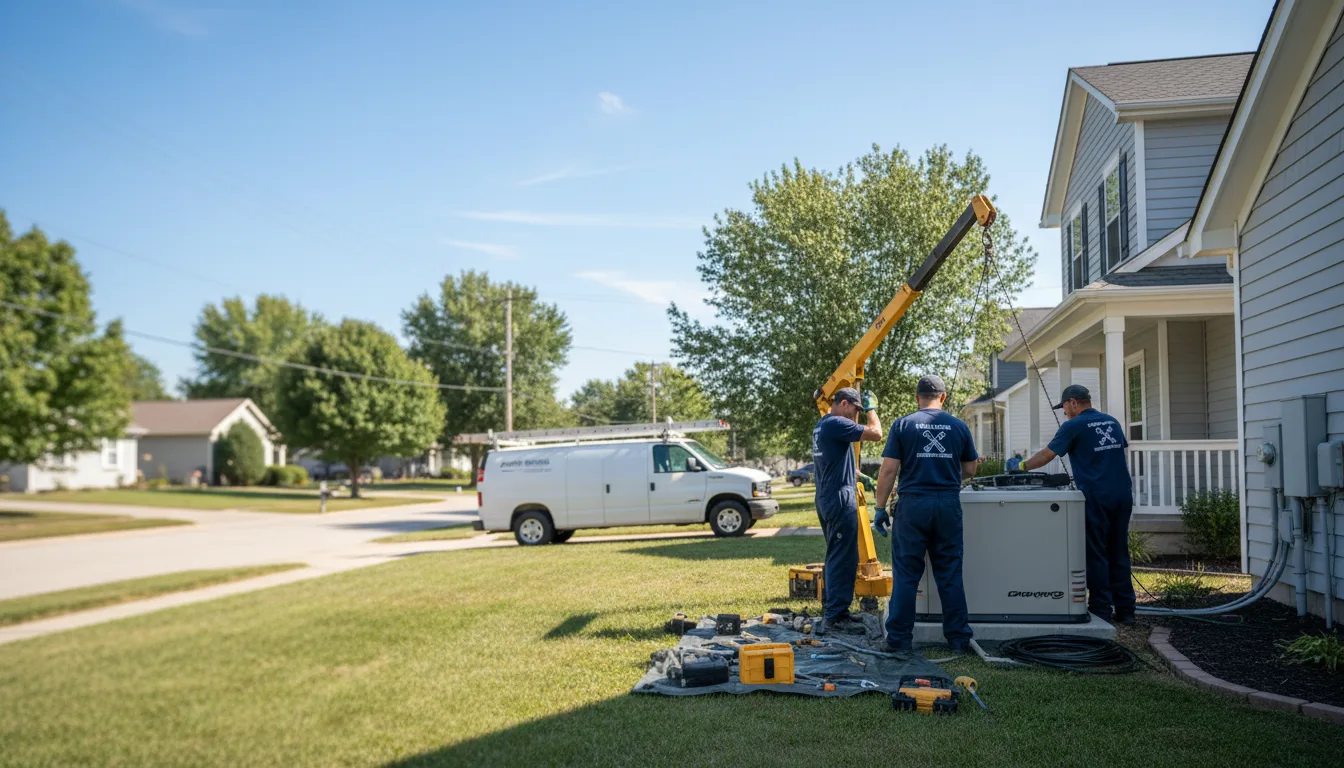 Generator Installation in Bunker Hill, KS near me